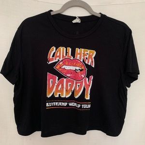Barstool Call Her Daddy crop top